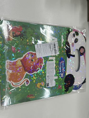 ASTARON 3 Pack Reusable 3D Puffy Sticker Book for Kids 3-6, Jelly Sticker Game Educational Sensory Learning Toy, Travel Toys and Busy Book(Animal Shade Handle)