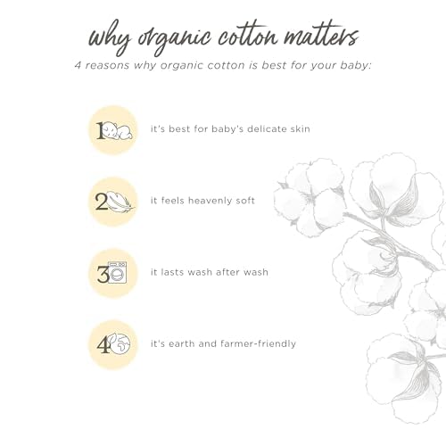 Burt's Bees Baby Baby Boy's Sleeper PJs, 100% Organic Cotton, One-Piece Footie, Zip Up Jumpsuit, Snug Fit Pajamas, Artsy Clover, 12 Months