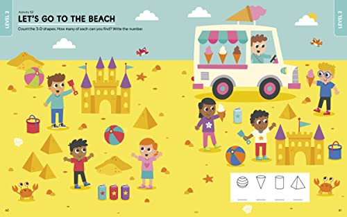 Complete Kindergarten Math Workbook: 175 Fun Activities to Build Math, Logic, and Critical Thinking Skills (Kindergarten Math Workbooks)