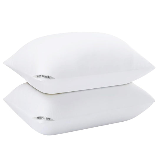 Sycoodeal Hotel Collection Bed Pillows for Sleeping 2 Pack,Standard Size Cooling Pillows,Hotel Quality with Premium Soft Down Alternative Fill for Side Stomach Back Sleepers