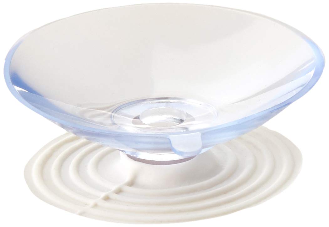 Amazon Basics Bath Tub Neck Pillow with Suction Cups, Waterproof, 3-Panel, Off-white