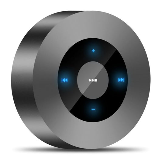 LED Smart Touch Play Bluetooth Speaker/Portable Wireless Speakers with HD Sound / 12-Hour Playtime/Bluetooth 5.0 / TF Card Support Play/Aux in Port Speaker (Gray)