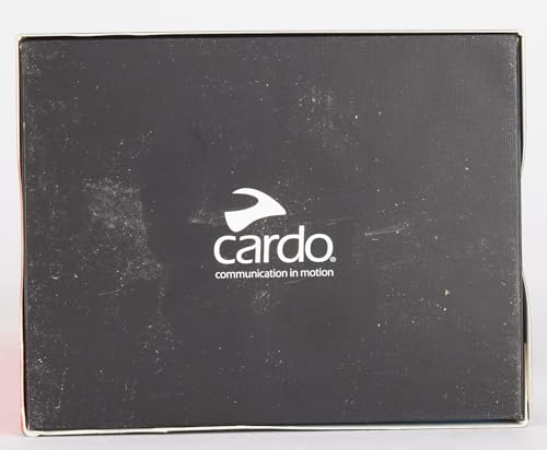 Cardo Systems FREECOM 2X Motorcycle 2-Way Bluetooth Communication System Headset - Black, Single Pack