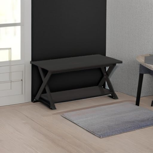 FURINNO Modern Simplistic Coffee Table, Espresso