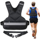 JoyPlus Adjustable Weight Vest,Strength Training Running Vest, Workout Equipment, Sport Exercise, Fitness, Weight Loss for Men 12LB, Women 8LB, Velcro or Buckle