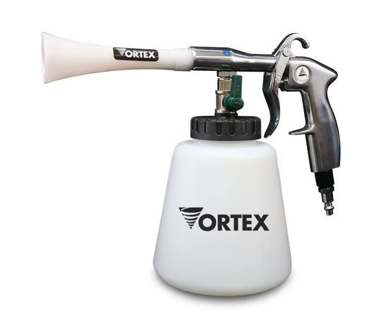 HI-TECH Vortex II Air Cleaning Gun – Pro Auto Detailing Tool for Deep Cleaning Interiors & Exteriors – Uses Air Compressor – Blasts Dust, Dirt & Grime Fast