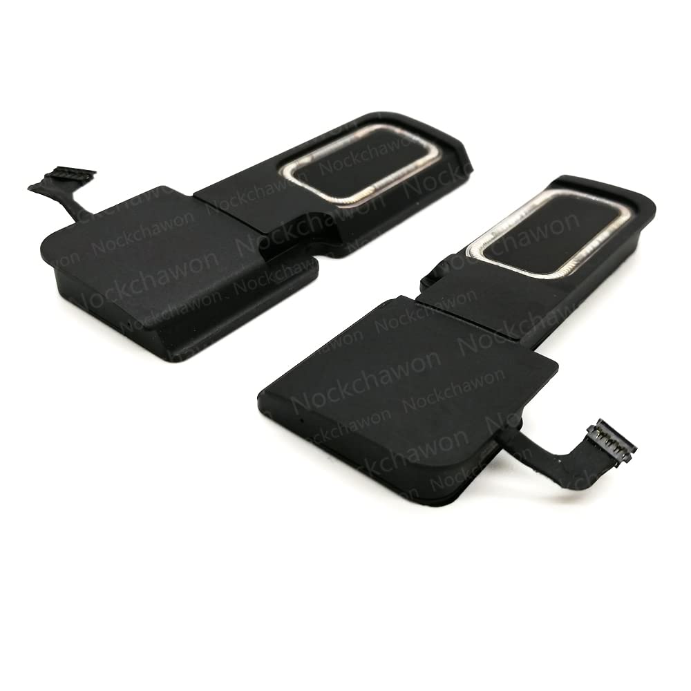 Nockchawon Right and Left Internal Speaker Replacement for MacBook Pro 15" A1707 2016 2017 A1990 2018 2019 Loudspeaker Subwoofer Retina with Touch Bar（1 Pairs）