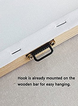 Wieco Art Leaves Modern 3 Panels Flowers Artwork Giclee Canvas Prints Black and White Abstract Floral Trees Pictures Paintings on Canvas Wall Art for Living Room Bedroom Home Decorations