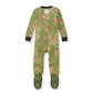 Burt's Bees Baby Baby Boy's Sleeper PJs, 100% Organic Cotton, One-Piece Footie, Zip Up Jumpsuit, Snug Fit Pajamas, Acoustic Guitar, 12 Months