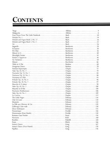 Library of Piano Classics | Collection of Famous Classical Piano Pieces | Piano Solo Sheet Music Book for Intermediate to Advanced Players | Timeless Repertoire Songbook