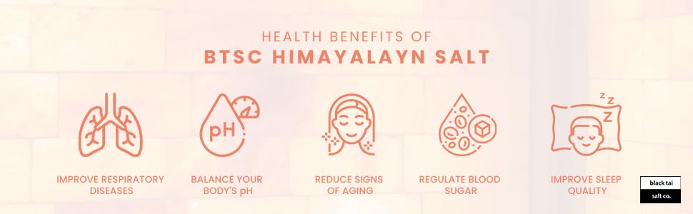 Black Tai Salt Co. Brand 2 Pack of 100% Himalayan Salt Detox 4x8x2 Foot Bricks