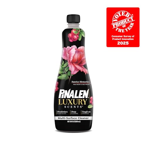 PINALEN Luxury Scent Liquid Multipurpose Cleaner - Sunrise Memories - 28 fl oz - All Purpose Cleaner for Kitchen, Bathroom & Surfaces