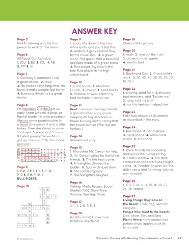 Scholastic Success with Reading Comprehension Grade 2 Workbook