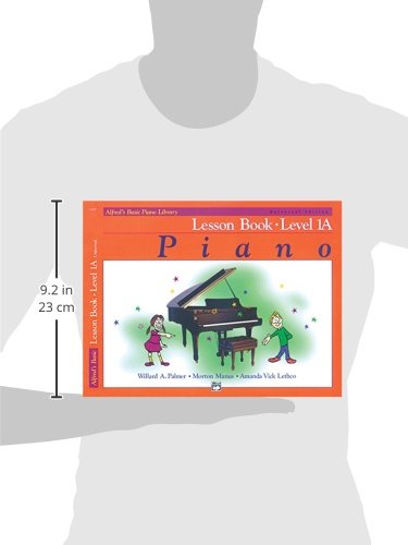 Alfred's Basic Piano Course Lesson Book Level 1A (Alfred's Basic Piano Library)