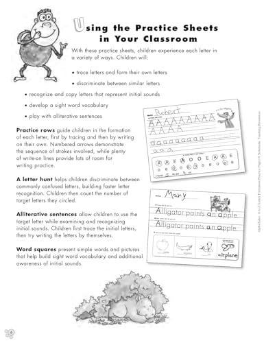 AlphaTales: A to Z Letter Formation Practice Pages: Fun-filled Reproducible Practice Pages That Help Young Learners Recognize and Print Every Letter of the Alphabet