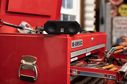 Altec Lansing LifeJacket H2O 4 - Waterproof Bluetooth Speaker, Durable & Portable Speaker with Voice Assistant, 10 Hour Battery Life & 100 Foot Range, Black