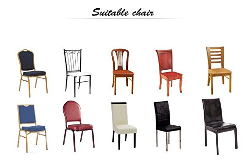 iEventStar Stretch Chair Cover Chair Slipcover Chair Decoration for Wedding Banquet Party (Shiny Gold)