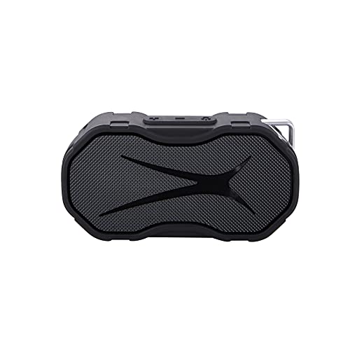 Altec Lansing Baby Boom XL - Waterproof Bluetooth Speaker, Wireless & Portable for Travel & Outdoor Use, Deep Bass & Loud Sound, 1 Pack, Black