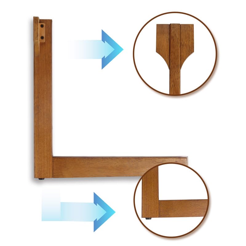 DS-HOMEPORT Wood Round Coffee Table for Living Room, 2 Tier Circle Coffee Table with Storage, Rustic Natural Coffee Table for Apartment, Easy Assembly (Espresso,35" Dx35 Wx18 H)