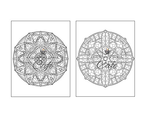 125 Mandalas: An Adult Coloring Book Featuring 125 of the World’s Most Beautiful Mandalas for Stress Relief and Relaxation