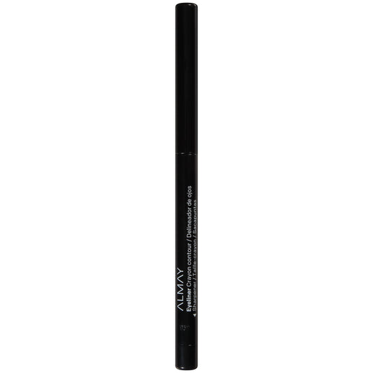 Almay All-Day Eyeliner Pencil, Hypoallergenic, Cruelty-Free, Smudge-Proof, Ophthalmologist Tested, Long Wearing and Water Resistant, 205 Black, 0.01 oz