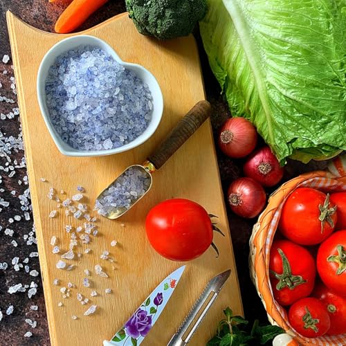 Ancient Blue Salt – Rare Mineral Treasure | High Potassium, Low Sodium, Pure & Unprocessed | Gourmet-Grade by Richure 100g (3.52 oz)