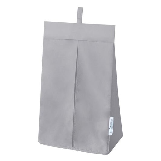 SPRINGSPIRIT Diaper Stacker Caddy Organizer Easy Access & Dustproof Portable Hand Free Diaper Holder for Adults or Nursery, Machine Washable Grey