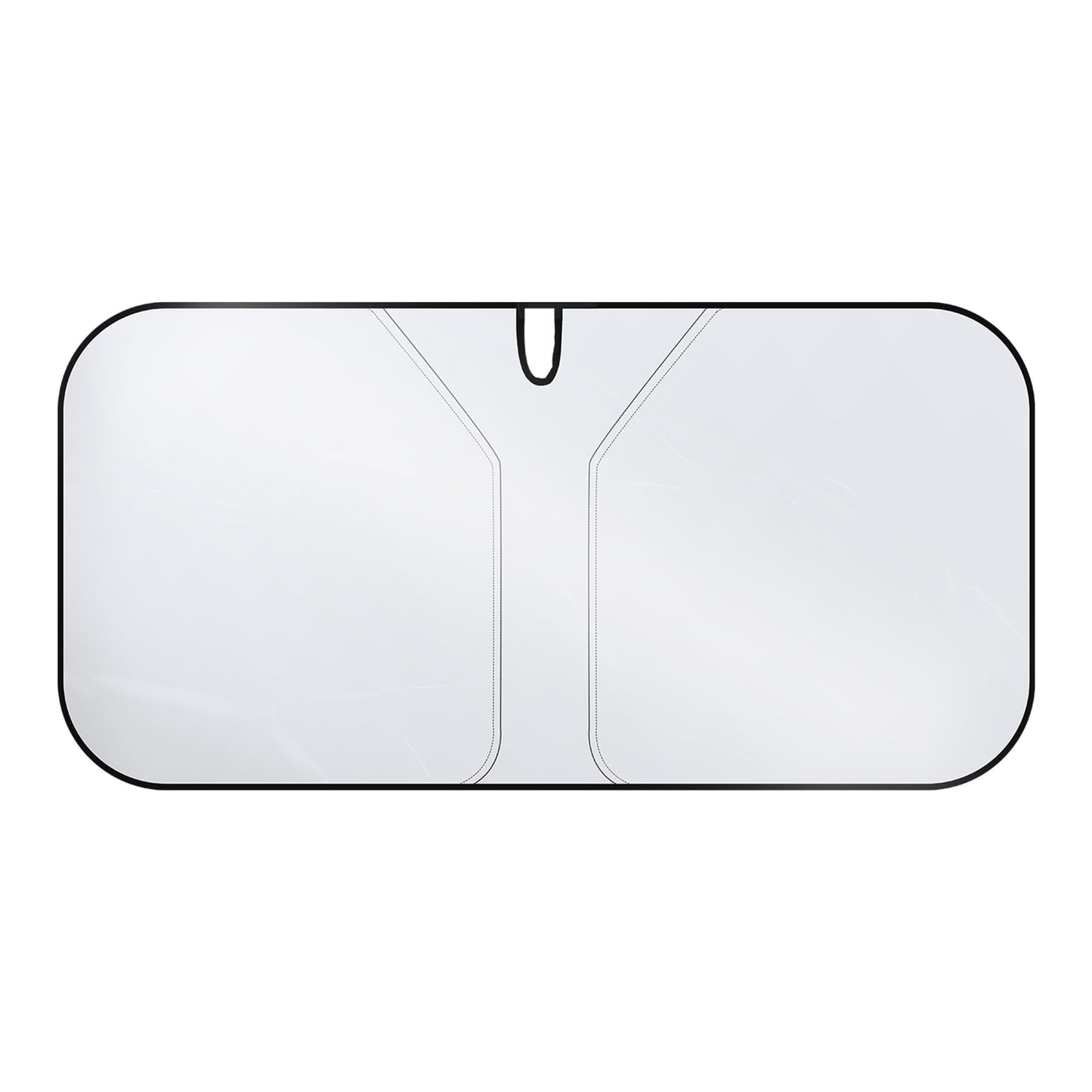 SINGARO Universal Car Windshield Sun Shade, Foldable Reflective for Windshield & Window Shades with Overlapping Design, Car Interior Accessories