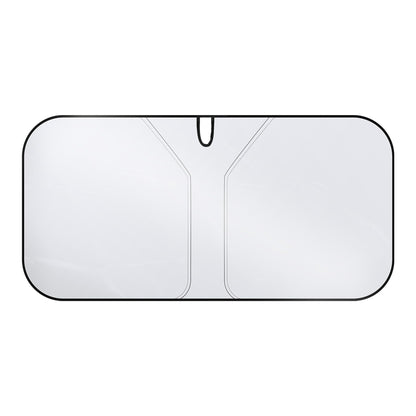 SINGARO Universal Car Windshield Sun Shade, Foldable Reflective for Windshield & Window Shades with Overlapping Design, Car Interior Accessories