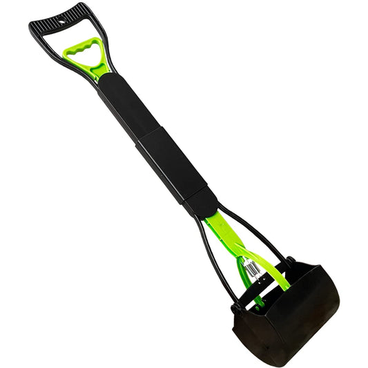 ienjoyed 28" Large Pooper Scooper for Dogs, Heavy Duty Poop Scooper for Large Medium & Small Dog, Pet Dog Pooper Scooper for Grass & Gravel Pick Up
