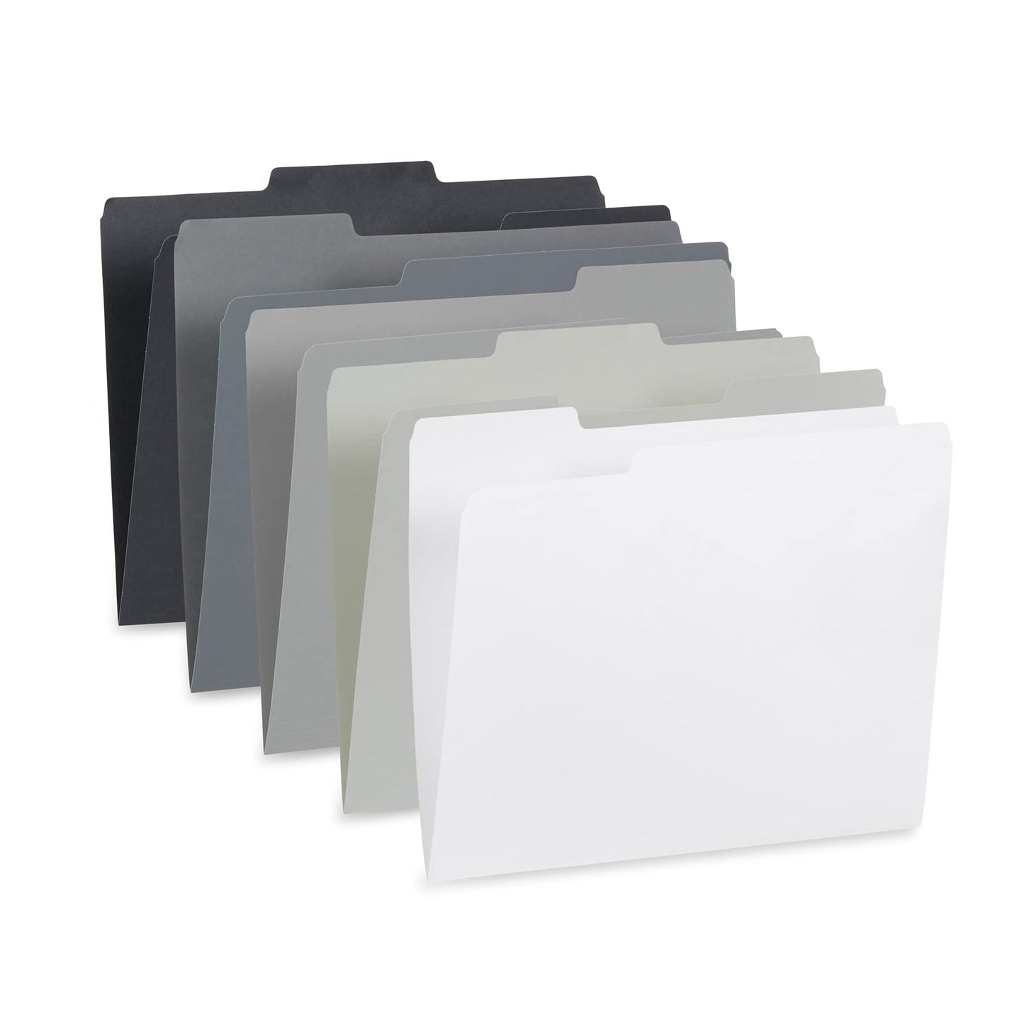 Manilla File Folders 8.5 x 11, 1/3 Cut Tab, Letter Size Vanilla folders, Great for Organizing and Easy File Storage, 100 Per Box (Manila)