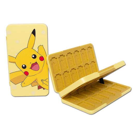 PERFECTSIGHT 48 Switch Game Card Case for Nintendo Switch OLED Switch Lite, Cute 48 Game Holder Cartridge Case for Game Cards and SD Cards, Kawaii Portable Compact Storage Box, Black Kingdom