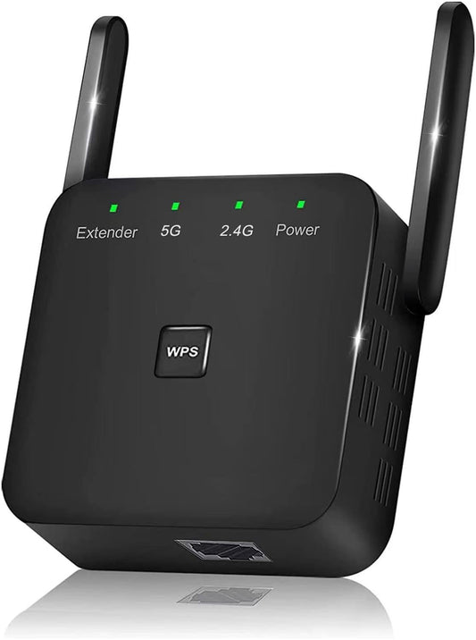 2025 Fastest WiFi Extender, WiFi Repeater, WiFi Booster, Covers Up to 12000 Sq.ft and 80 Devices, Internet Booster - with Ethernet Port, Quick Setup, Home Wireless Signal Booster