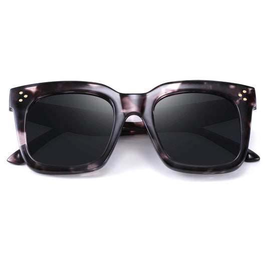 FEISEDY Vintage Oversized Square Sunglasses Womens Trendy Luxury Big Sun Glasses UV400 Protection Gradient Shades B2486