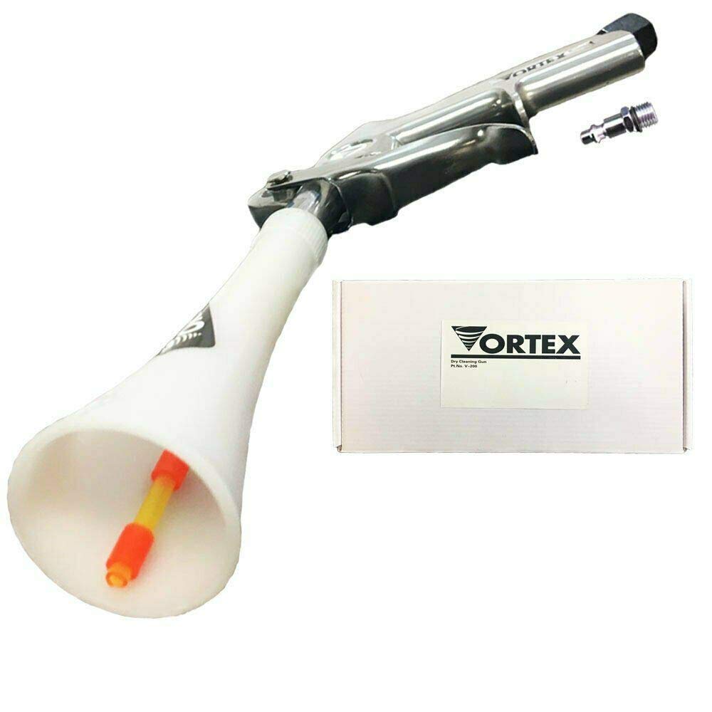 HI-TECH Vortex II Air Cleaning Gun – Pro Auto Detailing Tool for Deep Cleaning Interiors & Exteriors – Uses Air Compressor – Blasts Dust, Dirt & Grime Fast