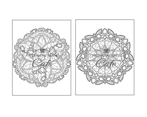 125 Mandalas: An Adult Coloring Book Featuring 125 of the World’s Most Beautiful Mandalas for Stress Relief and Relaxation