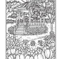 Creative Haven Village Charm Coloring Book (Adult Coloring Books: In The Country)