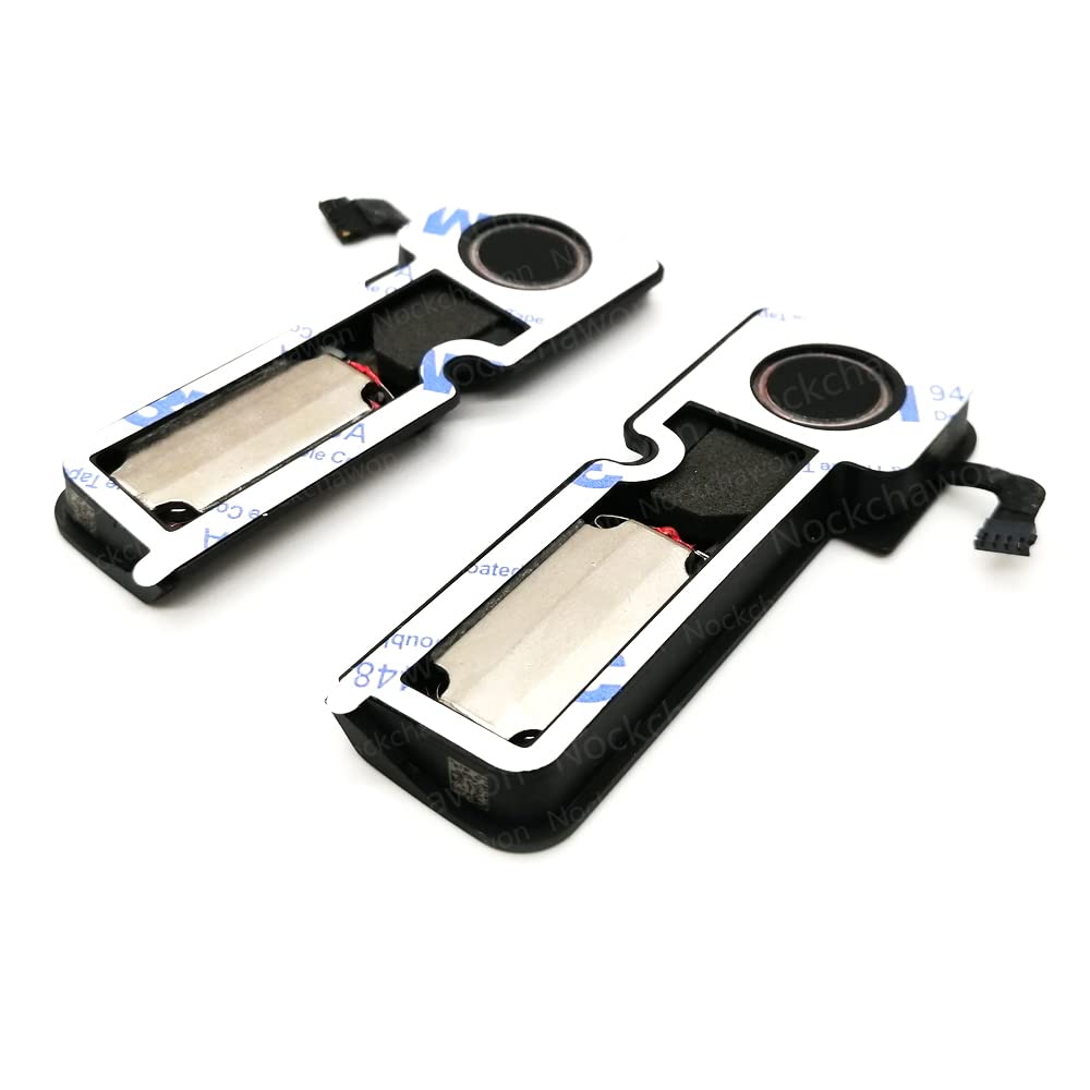 Nockchawon Right and Left Internal Speaker Replacement for MacBook Pro 15" A1707 2016 2017 A1990 2018 2019 Loudspeaker Subwoofer Retina with Touch Bar（1 Pairs）