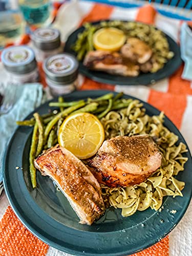 Rosemary Sea Salt | Gourmet Infused Sea Salt | Artisanal Seasoning | - Non GMO, All Natural | Sustainably Sourced, Ultra Premium | Handcrafted in Small Batches in USA | GLP-1 Friendly | Magnetic Tin | Gustus Vitae | #10