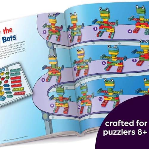 Ultimate Puzzle Challenge!: 125+ Brain Games for Kids, Mazes, Brain Teasers, Word Searches, Crossword Puzzles, Sudoku, Logic Puzzles and More, Kids Activity Book (Highlights Jumbo Books & Pads)