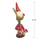 Topadorn Vegetable Garden Gnome Statue Decoration Statuary Funny Gnomes Garden Decorations,Mushroom