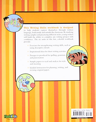 Writing Skills: Grade 4 (Flash Kids Harcourt Family Learning)