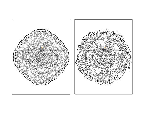 125 Mandalas: An Adult Coloring Book Featuring 125 of the World’s Most Beautiful Mandalas for Stress Relief and Relaxation