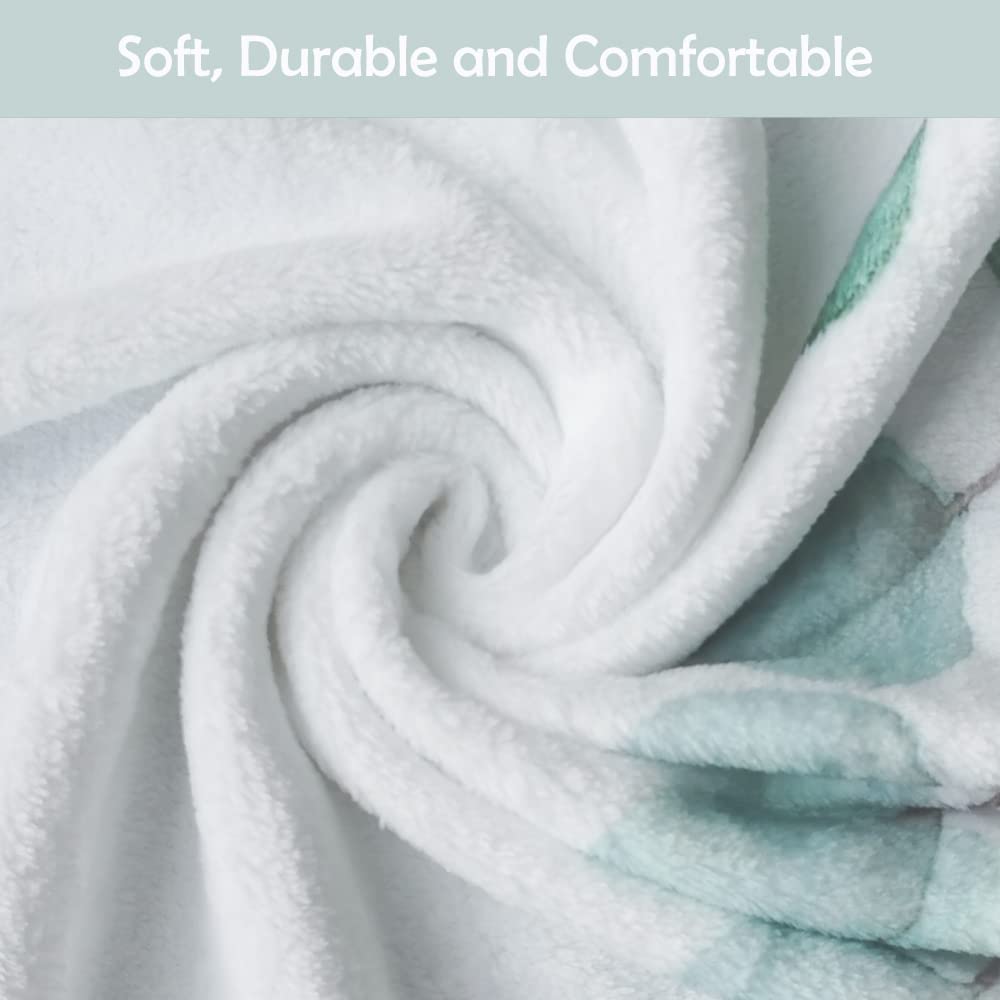 fundich Baby Milestone Blanket for Boys & Girls | Soft Monthly Picture Blanket for Newborn | Eucalyptus Nursery Decor | Photo Prop Blankets Gender Neutral 45"x40"