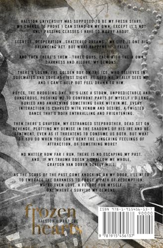 Frozen Hearts: A Why Choose College Hockey Romance (Halston U)