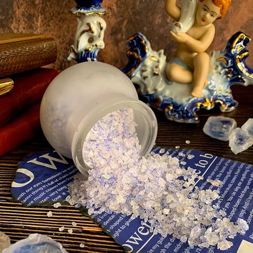 Ancient Blue Salt – Rare Mineral Treasure | High Potassium, Low Sodium, Pure & Unprocessed | Gourmet-Grade by Richure 100g (3.52 oz)