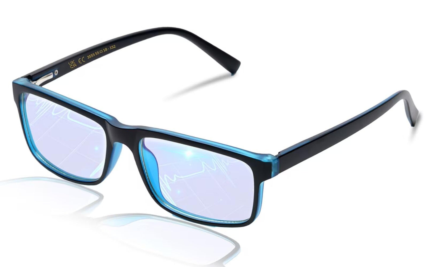 Blue Light Blocking Glasses For Men/Women Anti-Fatigue Computer Monitor Gaming Improve Sleep Reduce Eye Strain Gamer Glasses