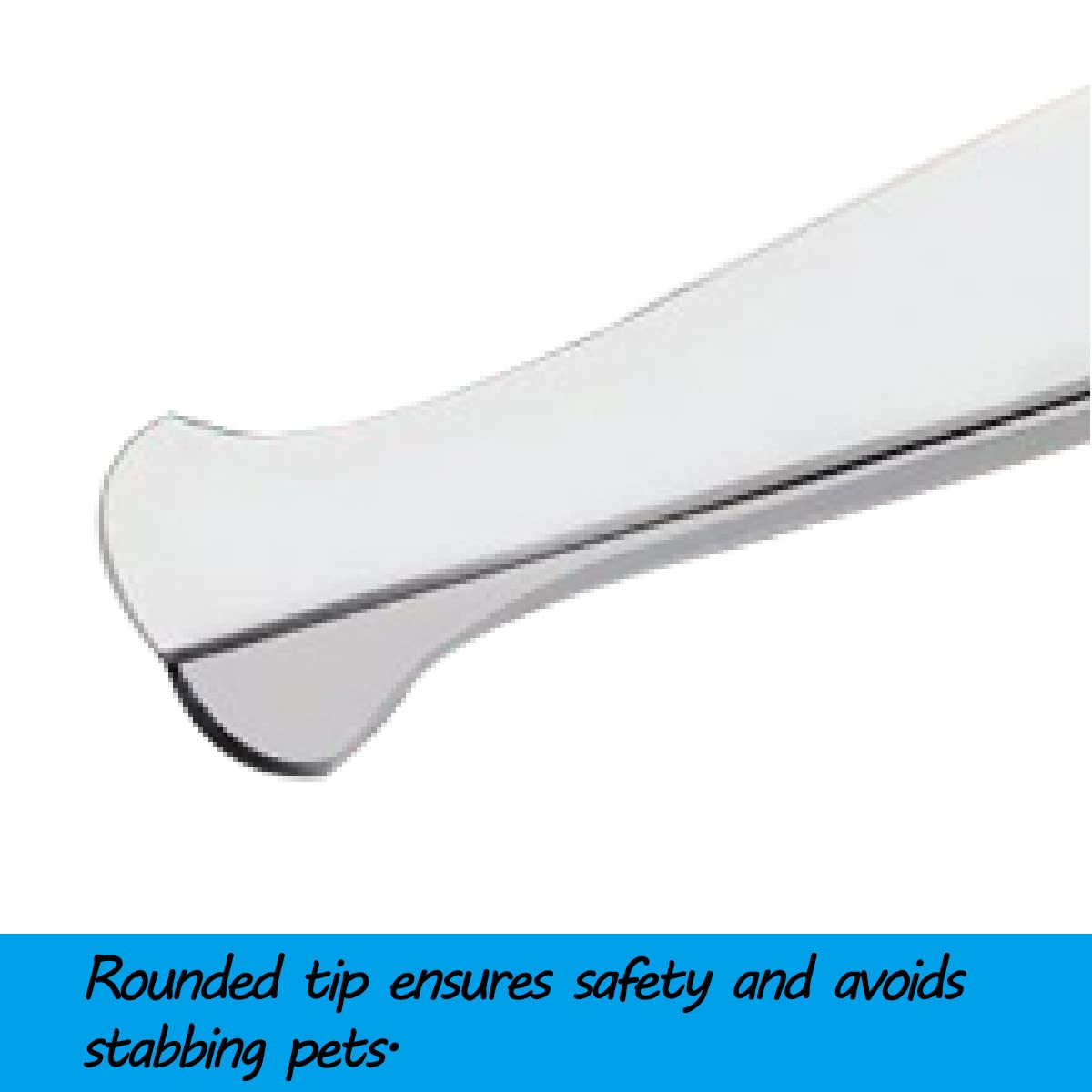 Curved Dog Grooming Scissors,Pet Hair Scissors with Safety Round Tips, Heavy Duty Titanium Stainless Steel, Professional Dogs Cats Pets Grooming Shears