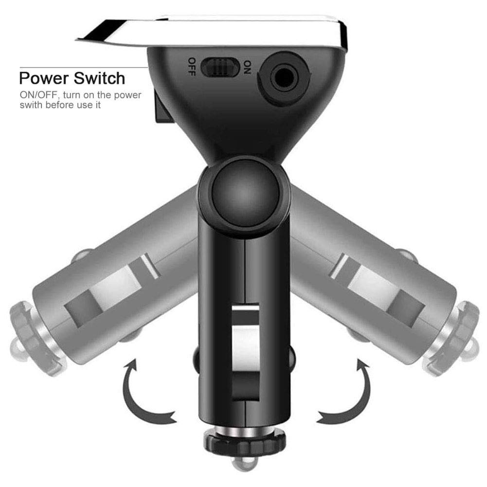 Bluetooth FM Transmitter for Car, Wireless Car Radio Adapter, Handsfree Auto Kit with Remote Control, MP3 Music Player Support USB Charger Siri Google Assistant U Disk/TF Card/Aux