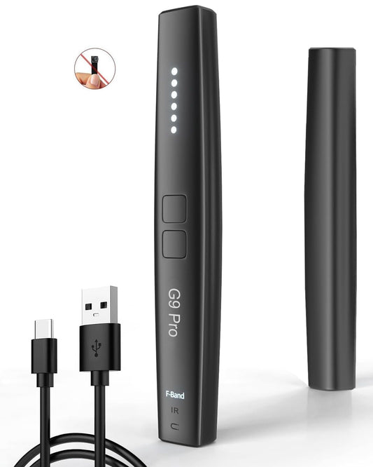 JAXTIN G9 Pro Hidden Camera Detectors, Bug Detector with Vibration Sound Alarm, Hidden Devices Detector for Listening Device, GPS Detector, Camera Detector Finder for Travel, Hotels, Offices, Cars
